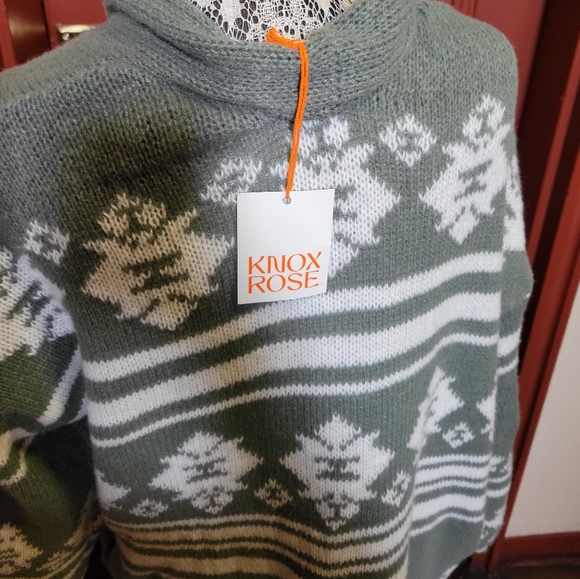 KNOX ROSE WOMEN'S OPEN FRONT KNITTED CARDIGAN SIZE L - Picture 6 of 15